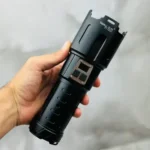 چراغ قوه شارژی اسمال سان مدل ZY-T293 با برد 1000 متر و توان 4500 لومن - Image 2
