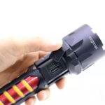 چراغ قوه شارژی اسمال سان مدل ZY-T289 با قابلیت زوم و خروجی پاوربانک