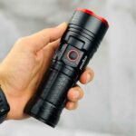 چراغ قوه شارژی اسمال سان مدل ZY-T229 با برد 550 متر و قابلیت پاوربانک و باتری 7800 میلی‌آمپرساعت - Image 2