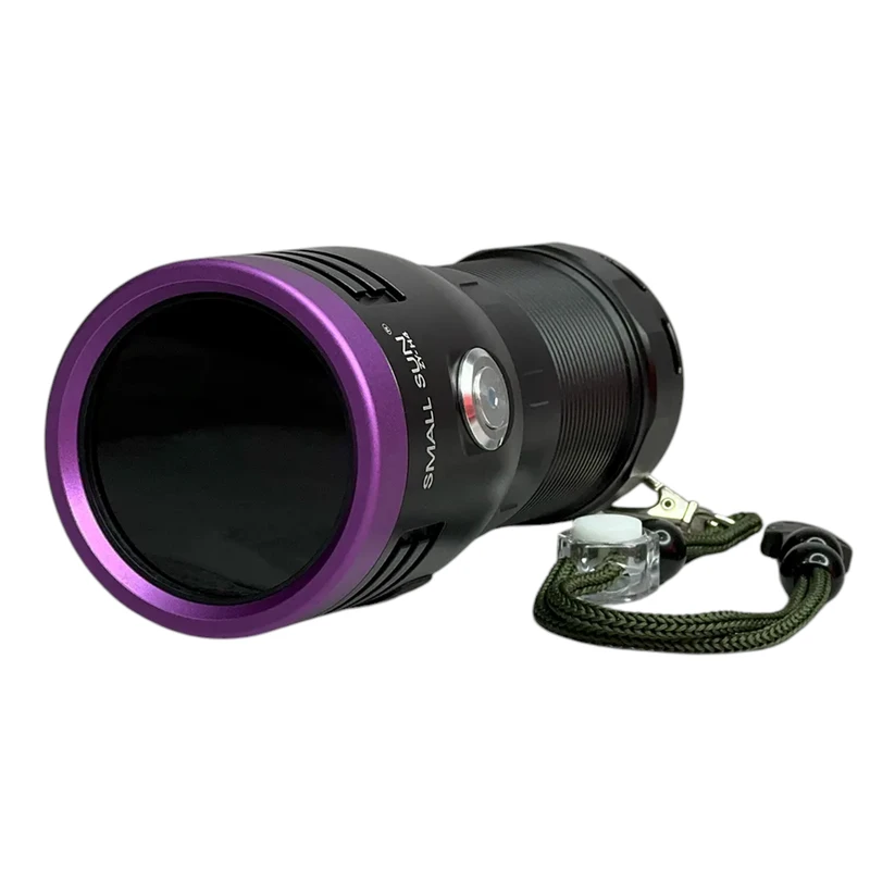 چراغ قوه یووی UV اسمال سان مدل ZY-H4 | چراغ قوه فرابنفش 365 نانومتر با شارژ Type-C
