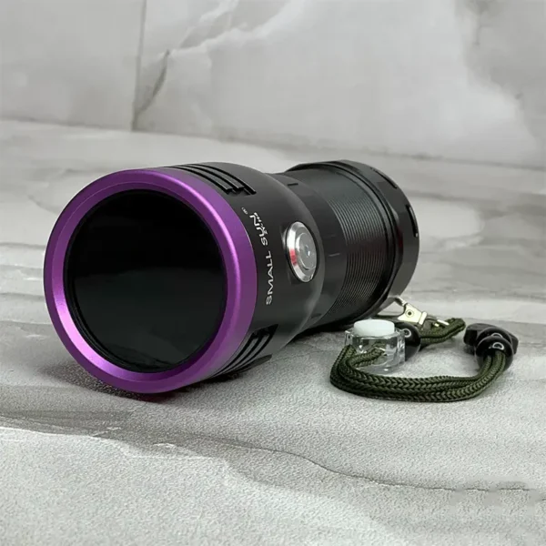 چراغ قوه UV اورجینال اسمال سان مدل ZY-H4 با نور فرابنفش 365 نانومتر و شارژ Type-C - تصویر 3