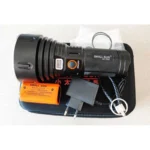 چراغ قوه شارژی اسمال سان مدل ZY-T231 با نور 6000 لومن و برد 900 متر | Small Sun - Image 2