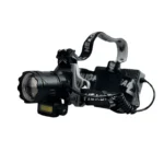 چراغ پیشانی اسمال سان مدل ZY-T1981 با برد نور 800 متر و باتری 18650