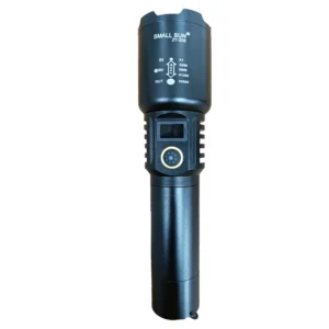چراغ قوه اسمال سان ZY-T308 شارژی زوم دار با برد نور 550 متر و باتری 7800 میلی‌آمپرساعت | Small Sun ZY-T308