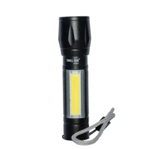 چراغ قوه اسمال سان مدل ZY-R911 شارژی با لامپ جانبی و قابلیت زوم | Small Sun