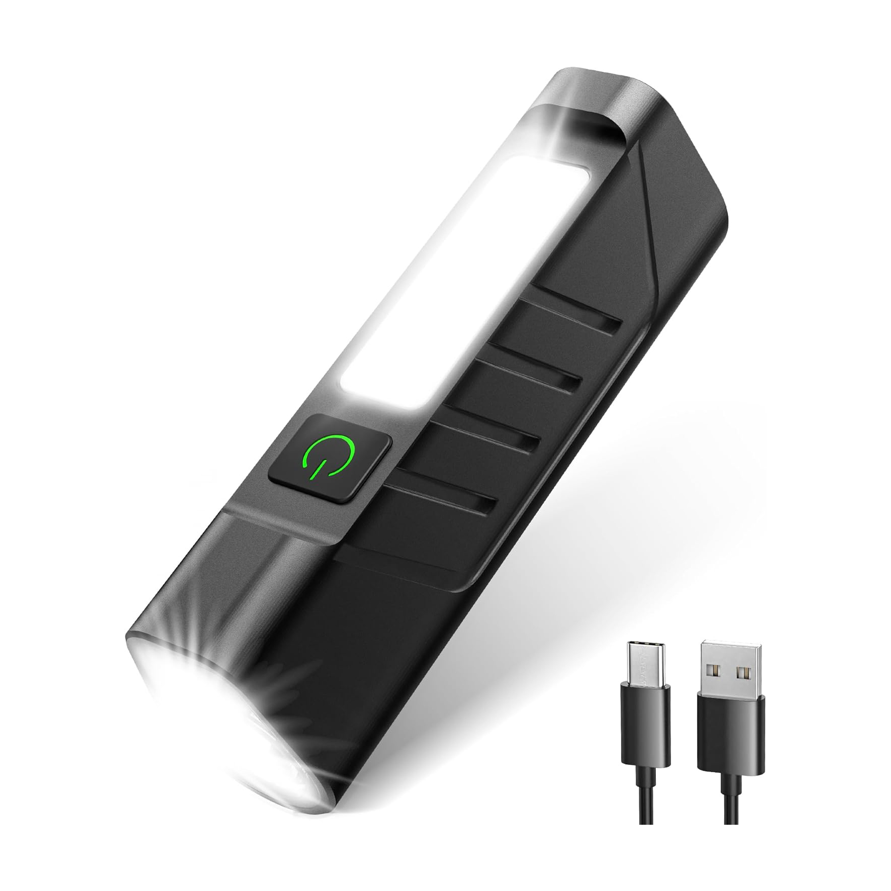 SMALL-SUN-ZY-E21-RECHARGEABLE-EDC-PORTABLE-POCKET-FLASHLIGHT-1 چراغ قوه شارژی اسمال سان مدل ZY-E21 با نور 900 لومن و مگنت داخلی - Image 1