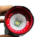 چراغ قوه شارژی اسمال سان مدل ZY-T330 با نور 5000 لومن، برد 1000 متر و باتری 12000 میلی‌آمپرساعت - Image 5