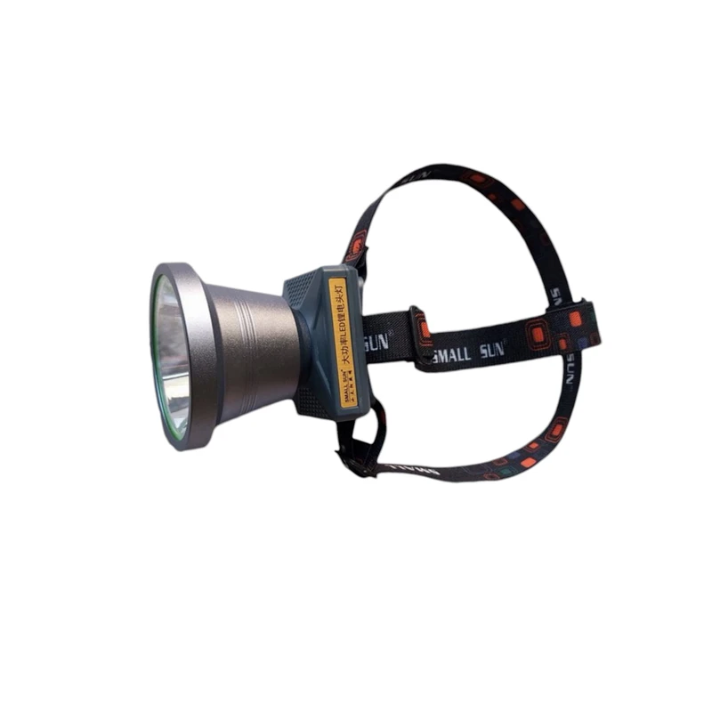 چراغ پیشانی شارژی اسمال سان مدل ZY-H177 | هدلایت LASER LED با برد 230 متر