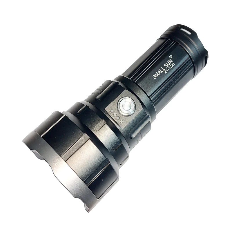 چراغ قوه شارژی اسمال سان مدل ZY-T221 با برد 720 متر و پاوربانک | Small Sun
